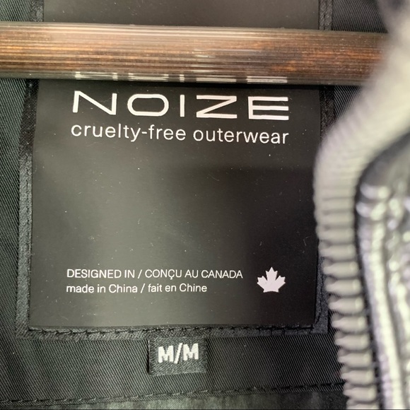NOIZE Cruelty Free Outerwear Coat M NWT - Picture 4 of 9